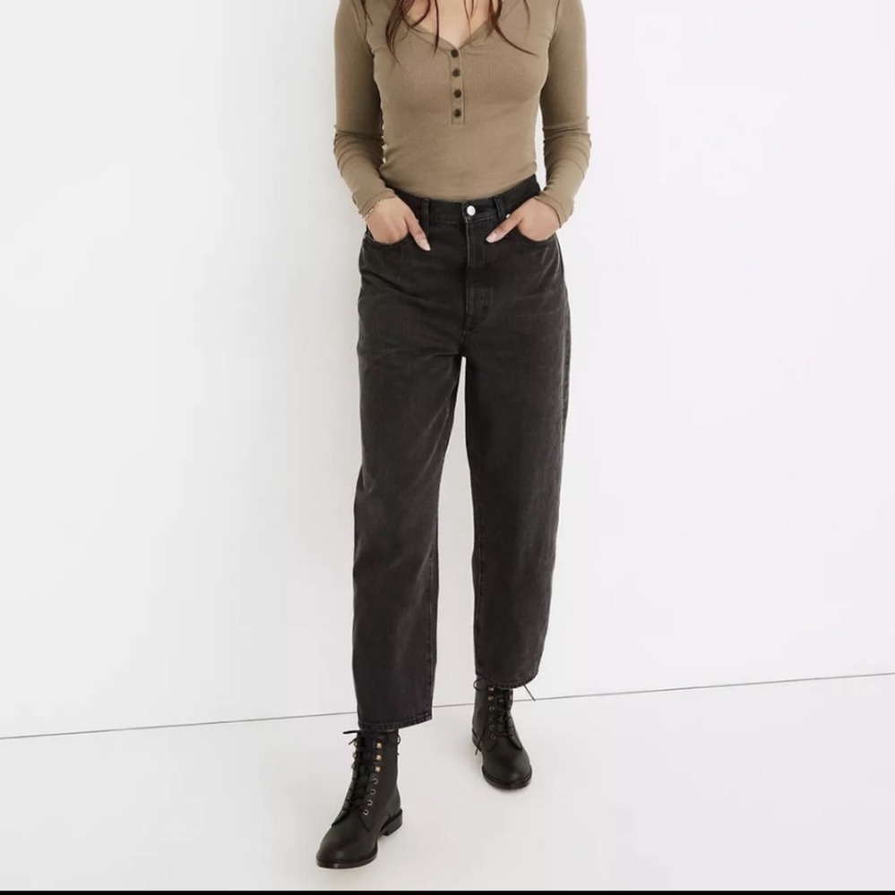 Madewell Jeans Balloon Madewell Jeans In Noll Wash